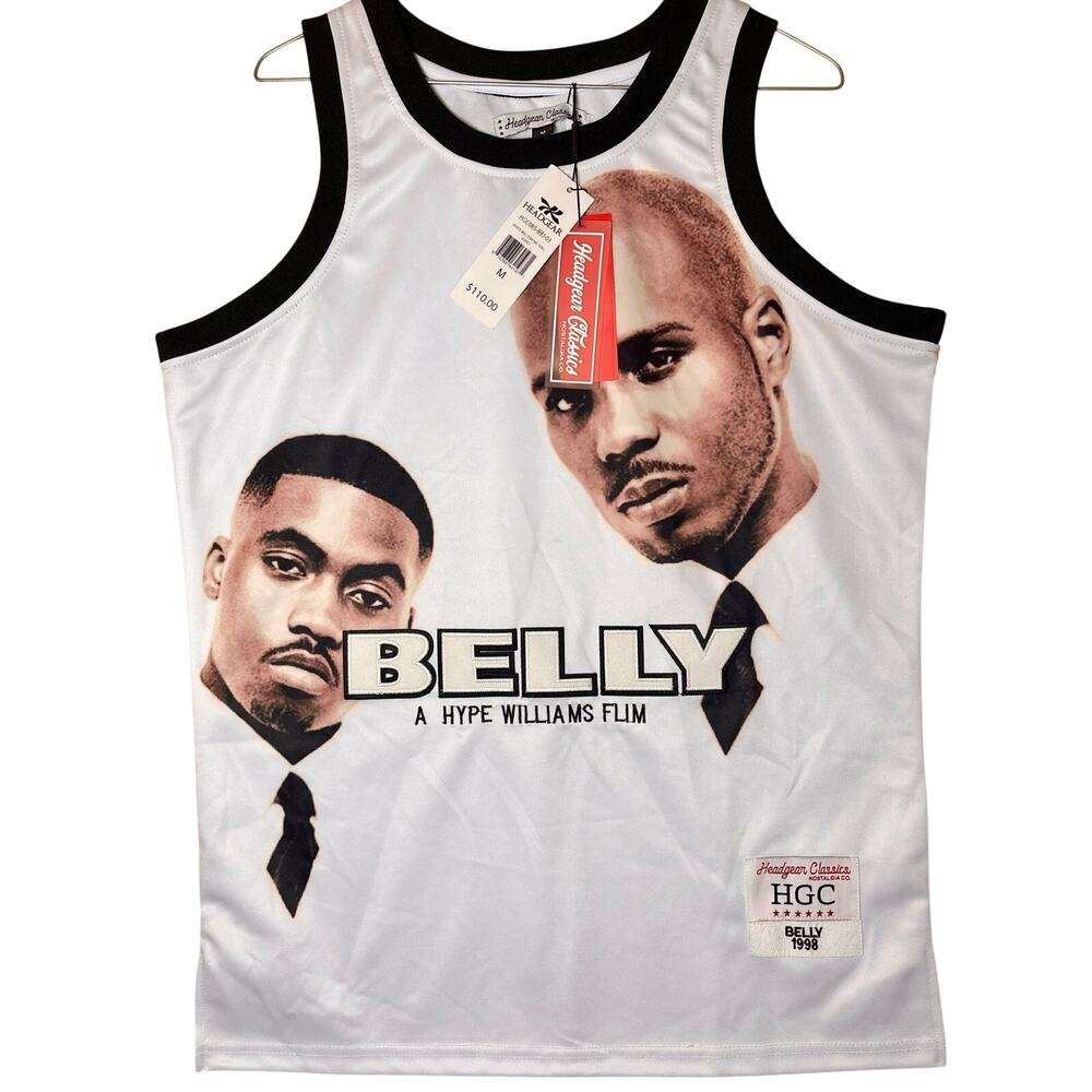 NWT Headgear Classics 'Belly' Basketball Jersey - Men's M